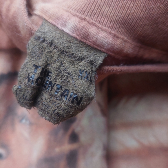 2XL Vintage 1997 The MOUNTAIN Tee Tribal Native AMERICAN Leather Tag - Picture 4 of 4